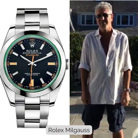 anthony bourdain rolex|Anthony Bourdain collection.